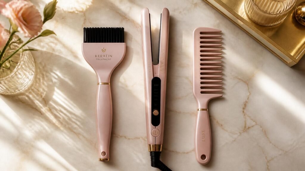 Keratin Hair Treatment In Sharjah vs other hair straightening treatments